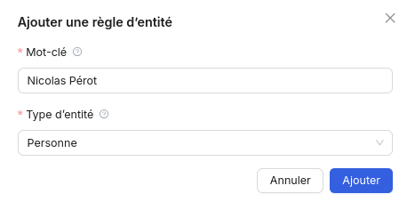 Entité nommée
